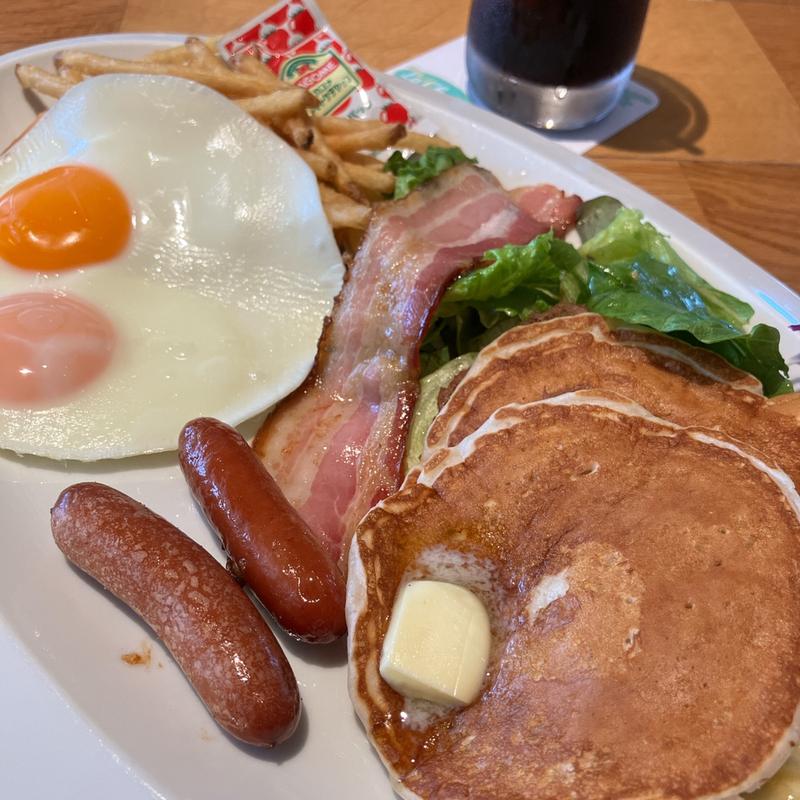 パンケーキ　ハワイアンブレックファースト(ラ・オハナ逗子海岸店)