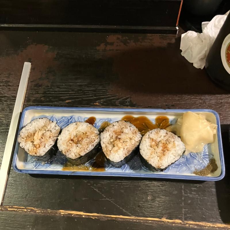 穴子巻き(立ち呑み庶民 大阪駅前第1ビル店)