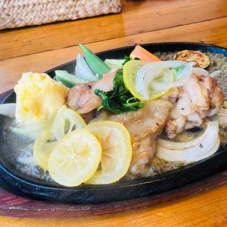 チキンソテー レモンソース
