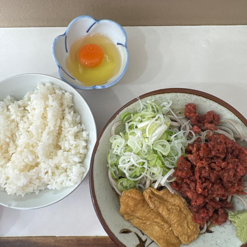 朝定セット(赤ねこ・冷)(麺処 盛盛)