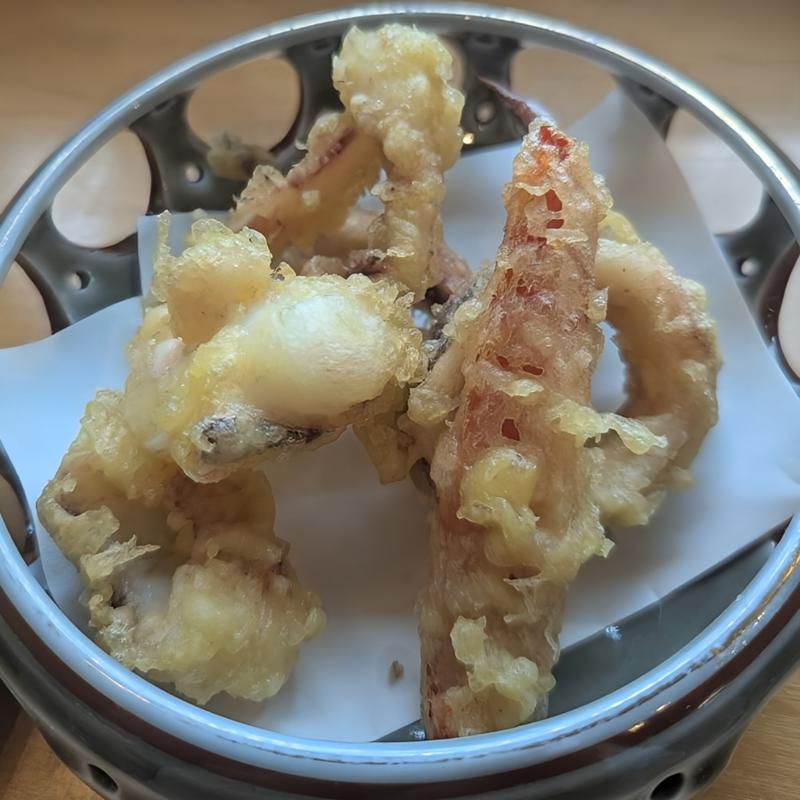 いかの天ぷら(花の里　あら木)