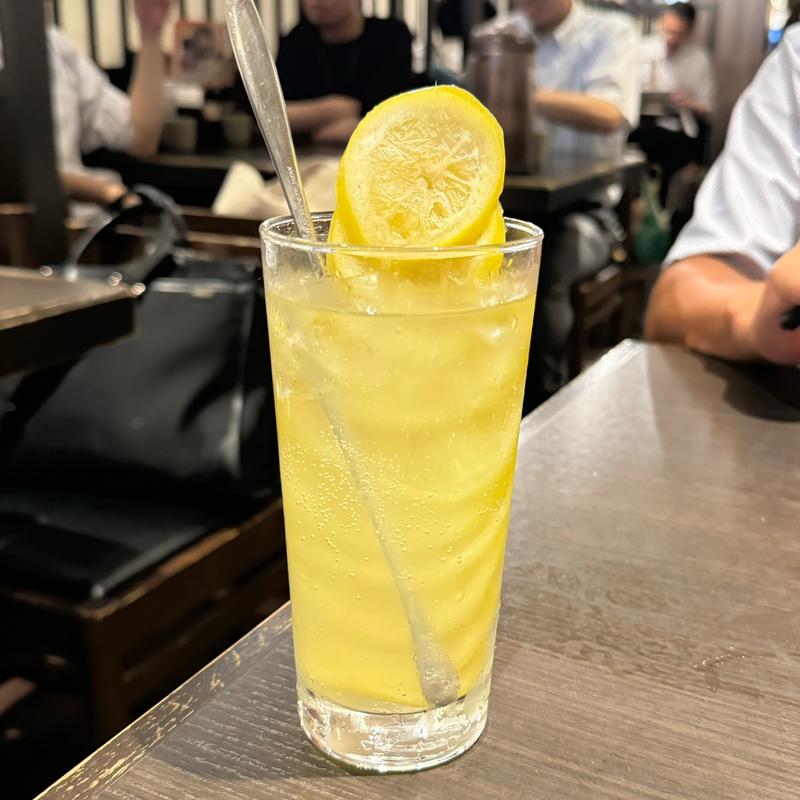 キンキンレモンサワー(おらが蕎麦 名古屋うまいもん通り太閤通口店)