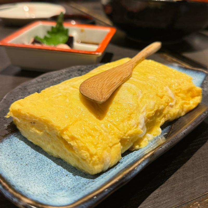 蕎麦屋のだし巻き玉子(おらが蕎麦 名古屋うまいもん通り太閤通口店)