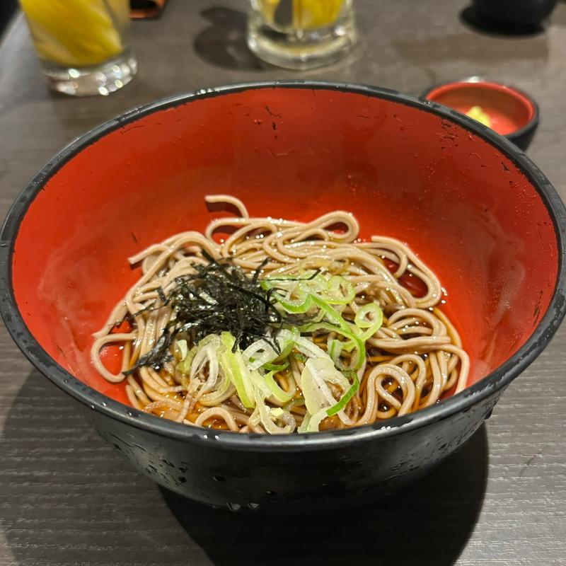 ちょいそば(冷)(おらが蕎麦 名古屋うまいもん通り太閤通口店)