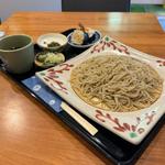 ざるそば(えび天巻付)