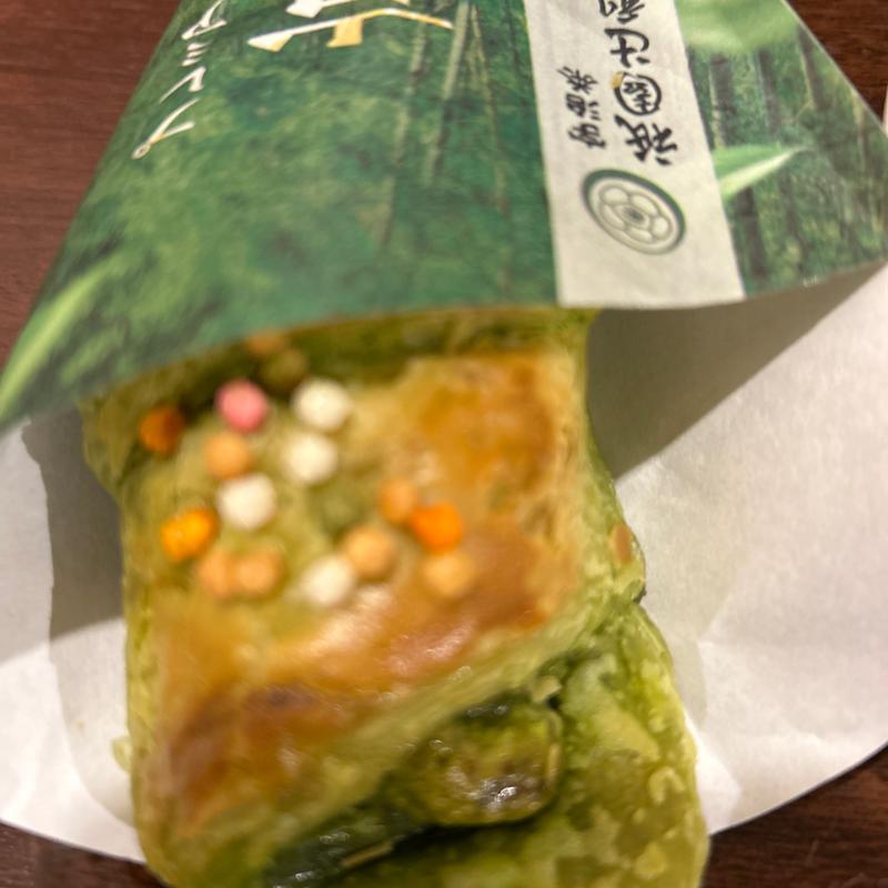 プレミアムチョコクロ 京抹茶(サンマルクカフェ 札幌ル・トロワ店)