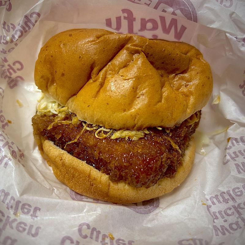 和風チキンカツバーガー(ケンタッキーフライドチキン イオン多賀城店 )