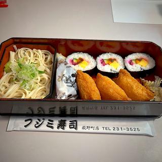 助六弁当うどん付き