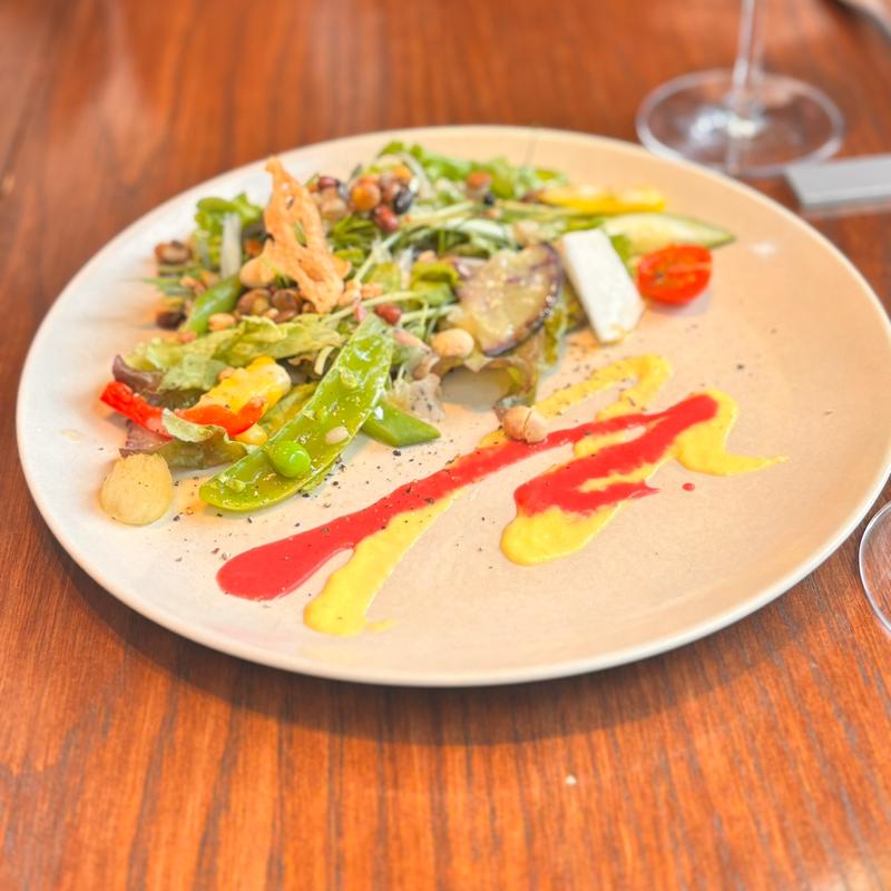 32種とれたてサラダ(めがね食堂 a la gri)