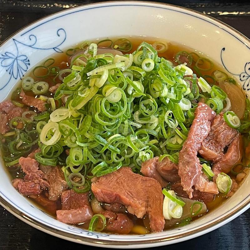 ぼっかけうどん 麺大盛り(ぼっかけ家)