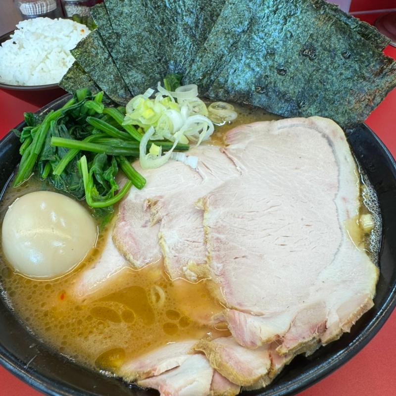 上ラーメン(中) TPチャーシュー のり(横浜家系ラーメン 宮里家)