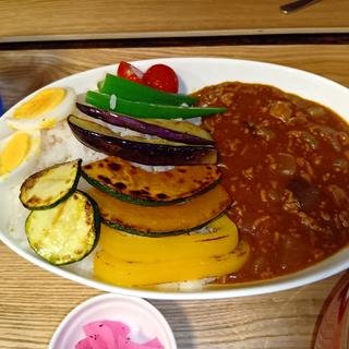 野菜カレー定食