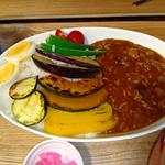 野菜カレー定食