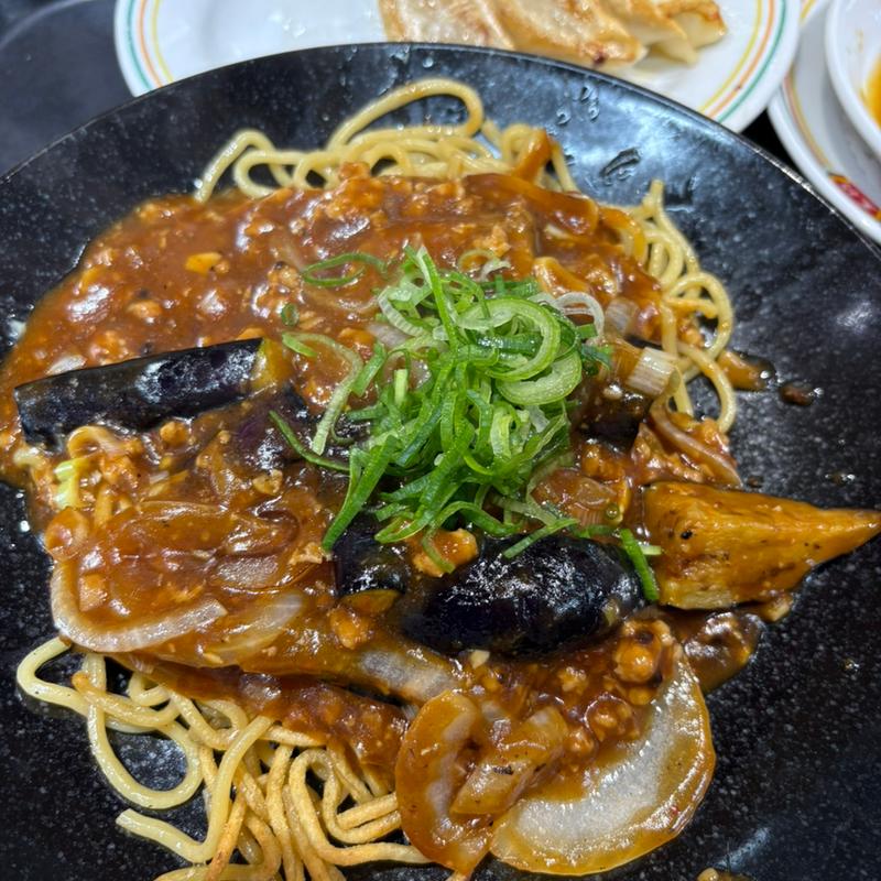 麻婆茄子焼きそば(餃子の王将 武蔵境駅前店)