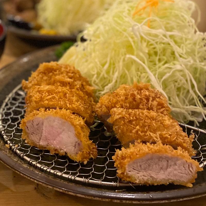 上ロースかつ定食(とんかつ光(あかり) 薬院店)