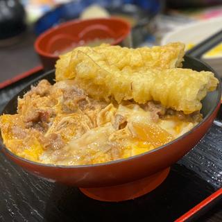 かつ丼(資さんうどん 下通店)