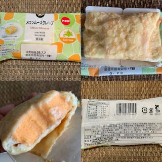 メロンムースクレープ