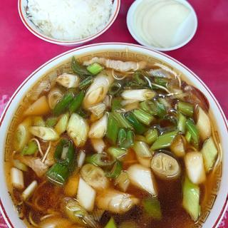 珍達そば 半ライス