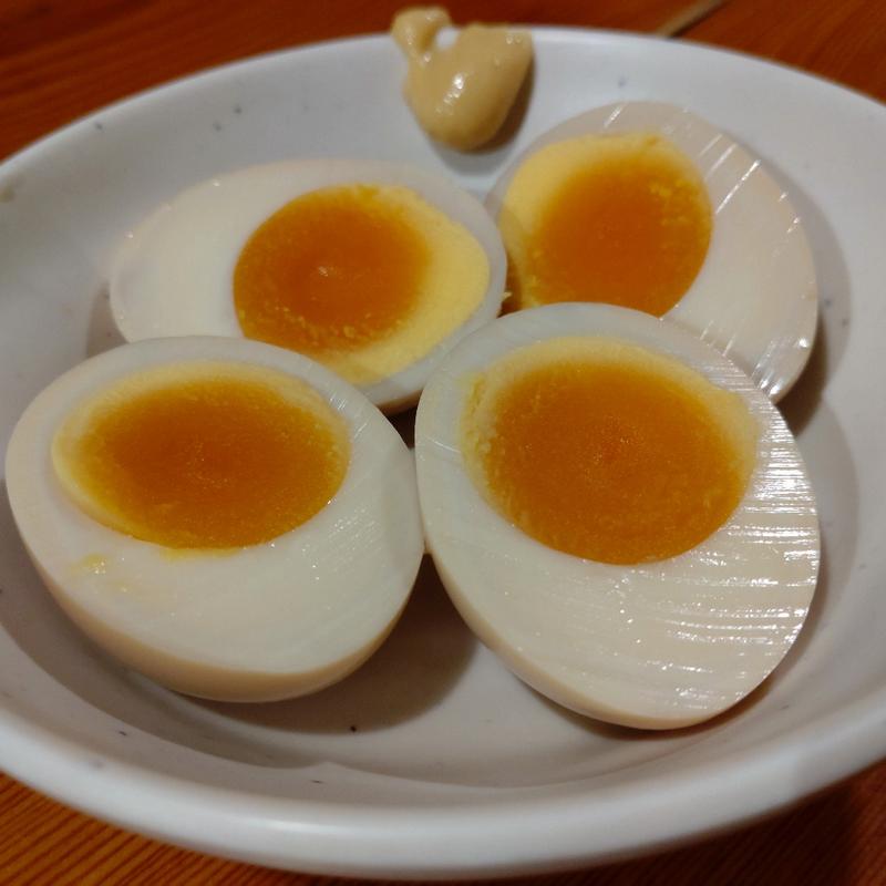 味付煮玉子(鳥貴族 柏東口店)