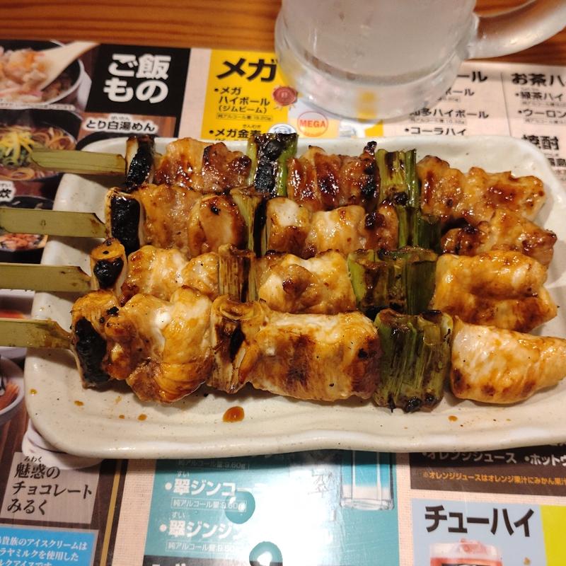 もも貴族焼 たれ ＆ むね貴族焼 たれ(鳥貴族 柏東口店)