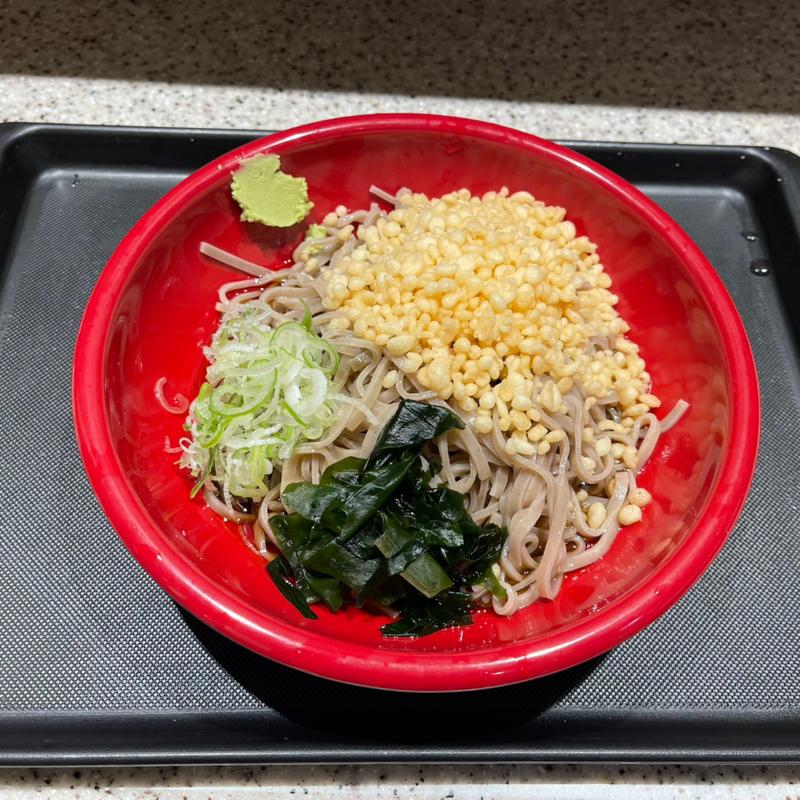 冷やしたぬき（大盛）(名代 富士そば 代々木八幡店)