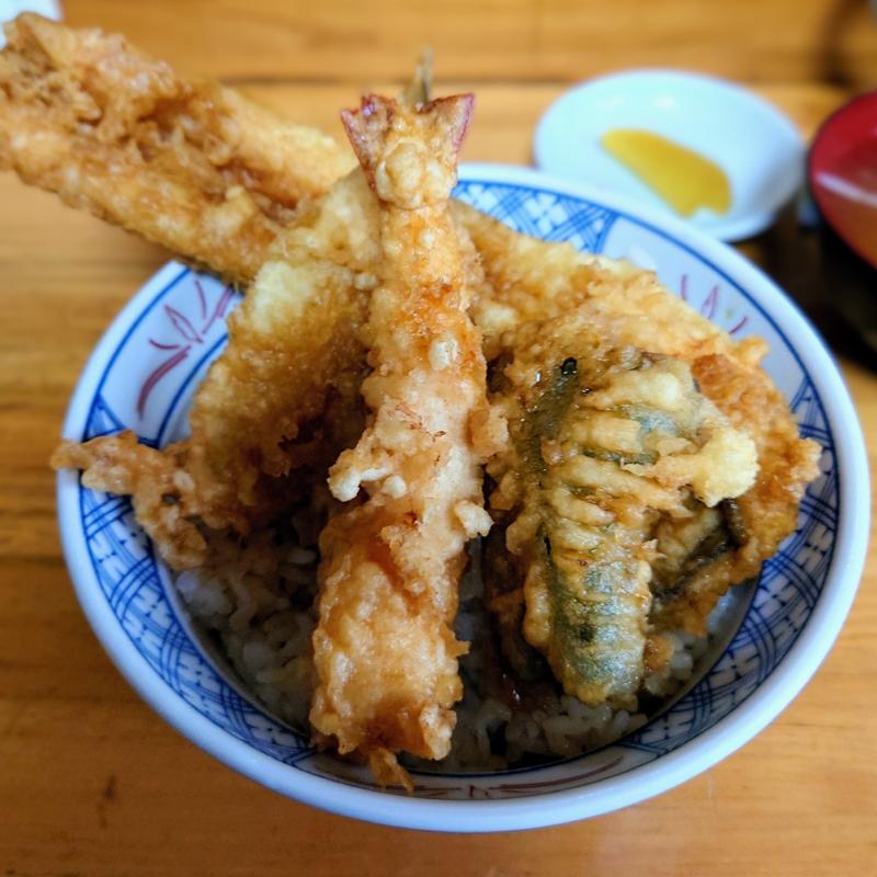 穴子海老天丼(天ふね)