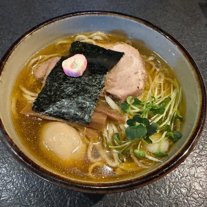 味玉醤油ラーメン(秋田ラーメン　はま)
