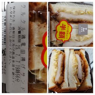 タルタルチキン竜田揚げサンド(ローソン 盛岡南仙北店)