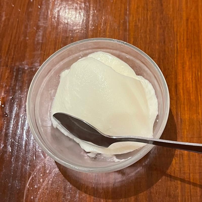 杏仁豆腐(四川料理と小吃 奏煖 福島)