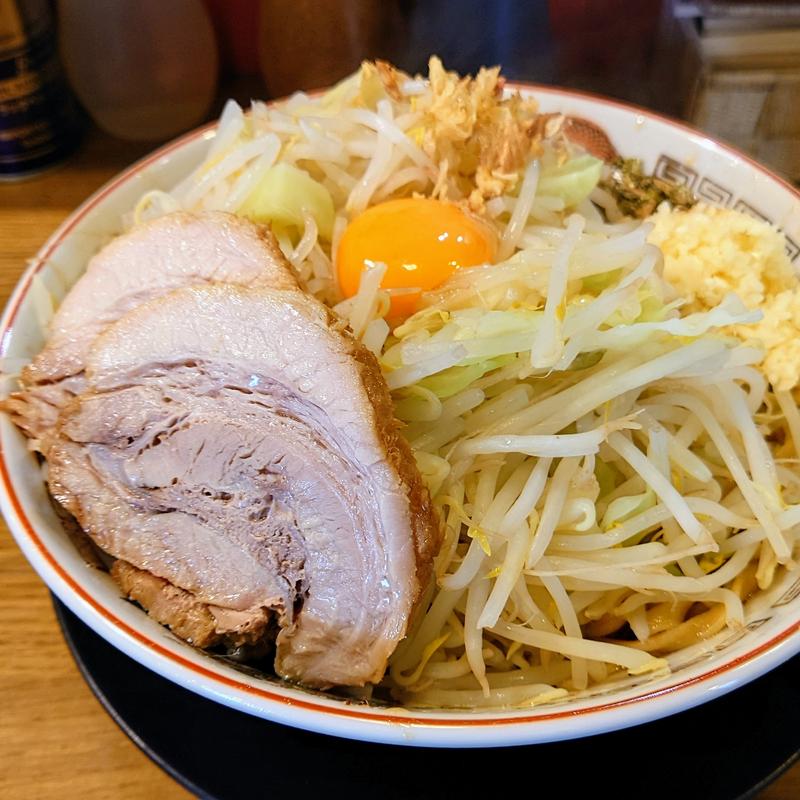小ラーメン 汁なしに変更(ラーメン二郎 荻窪店 )