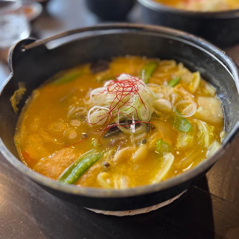 かぼちゃほうとう(富士食堂)