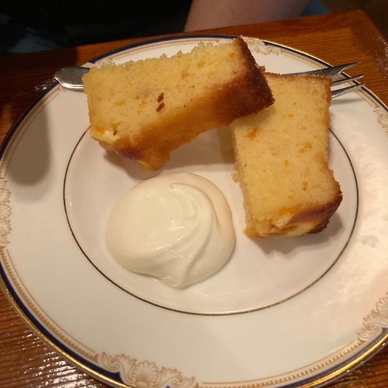 オレンジパウンドケーキ(十一房珈琲店)