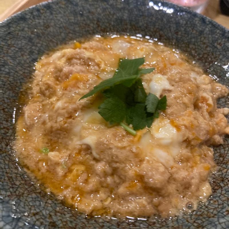 そぼろ親子丼(焼鳥 大富)