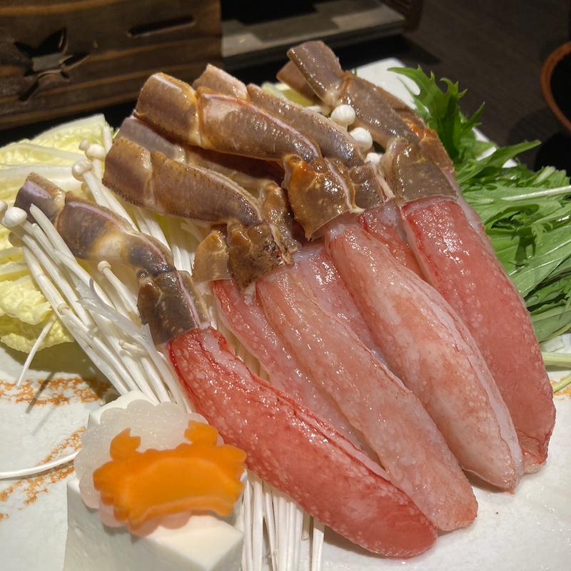 ズワイ蟹鍋(博多 かに福)