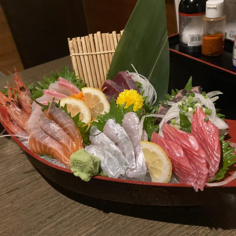 舟盛り(漁一 海浜幕張店)