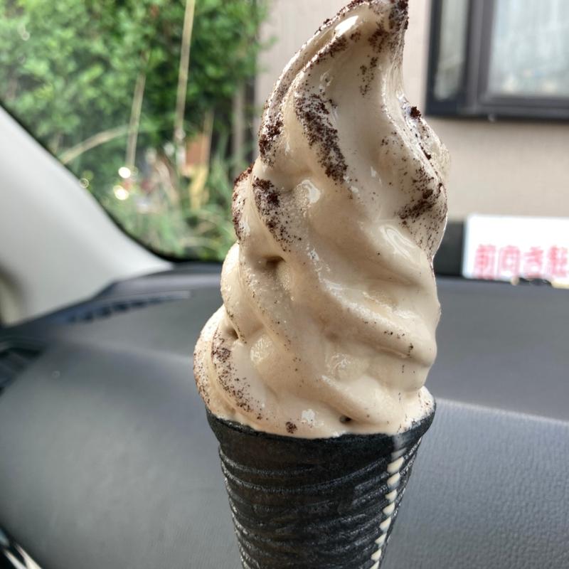 コーヒーソフトクリーム(にじいろコーヒー)