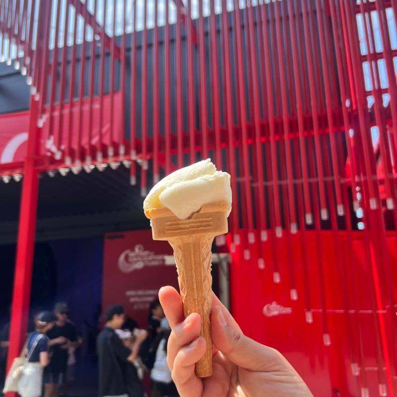 トルコアイス(トルコパビリオン フードトラック)