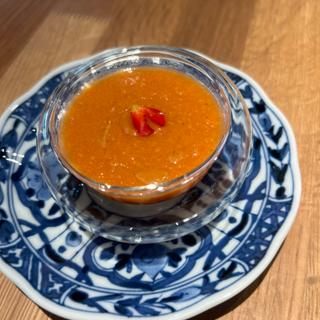 「純あま」トマトの冷製ポタージュ