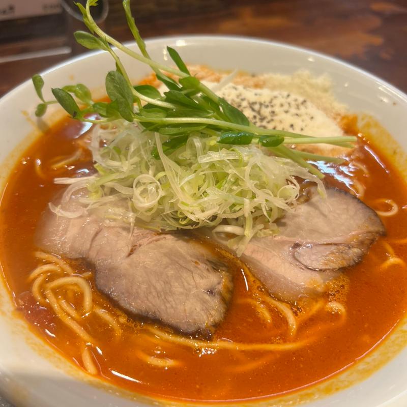 トマトラーメン(らぁめんたろう 摩耶店)