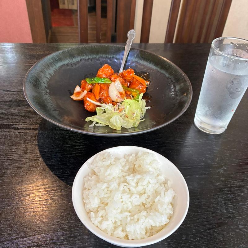 酢豚ランチ(開運)