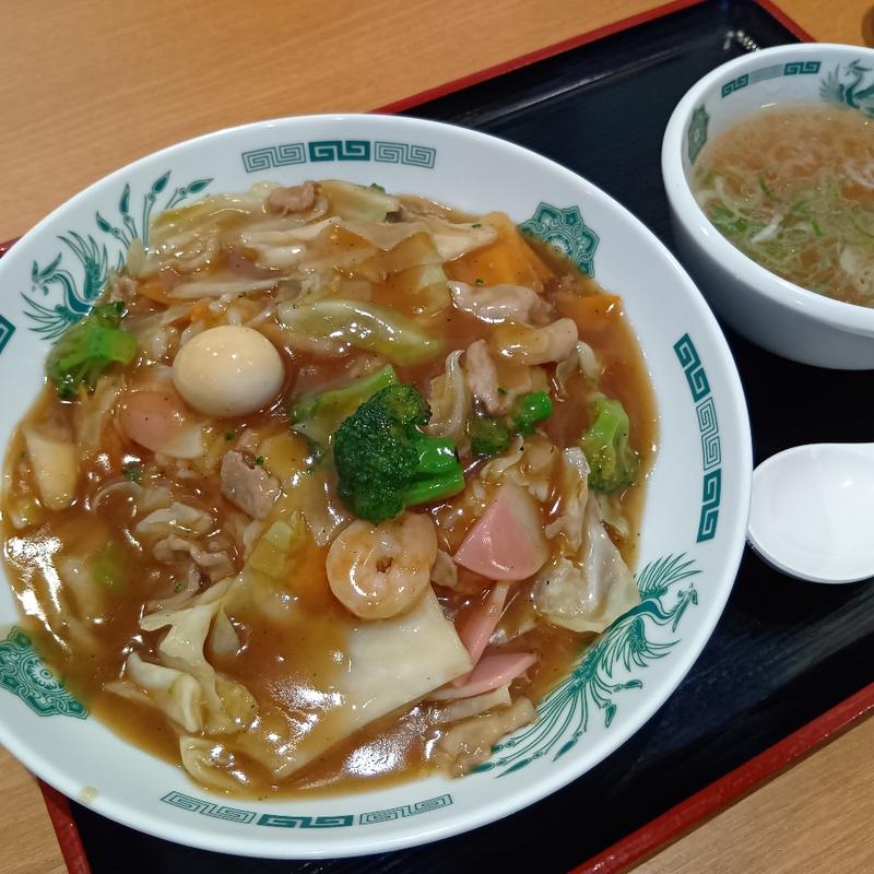 中華丼(日高屋 坂東辺田店)