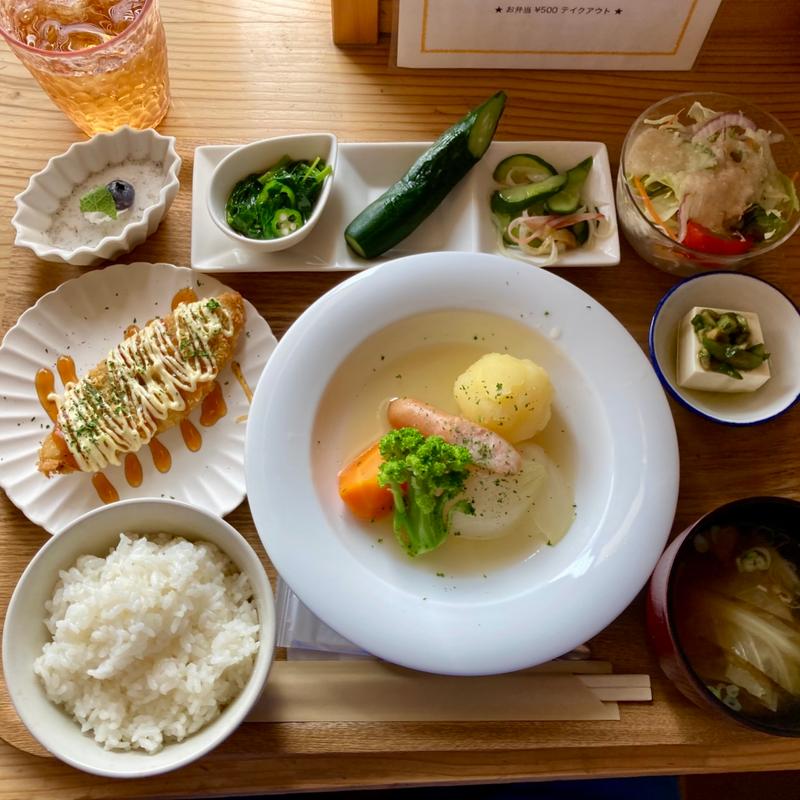 日替わり(ひみつきち ごはん屋さん)