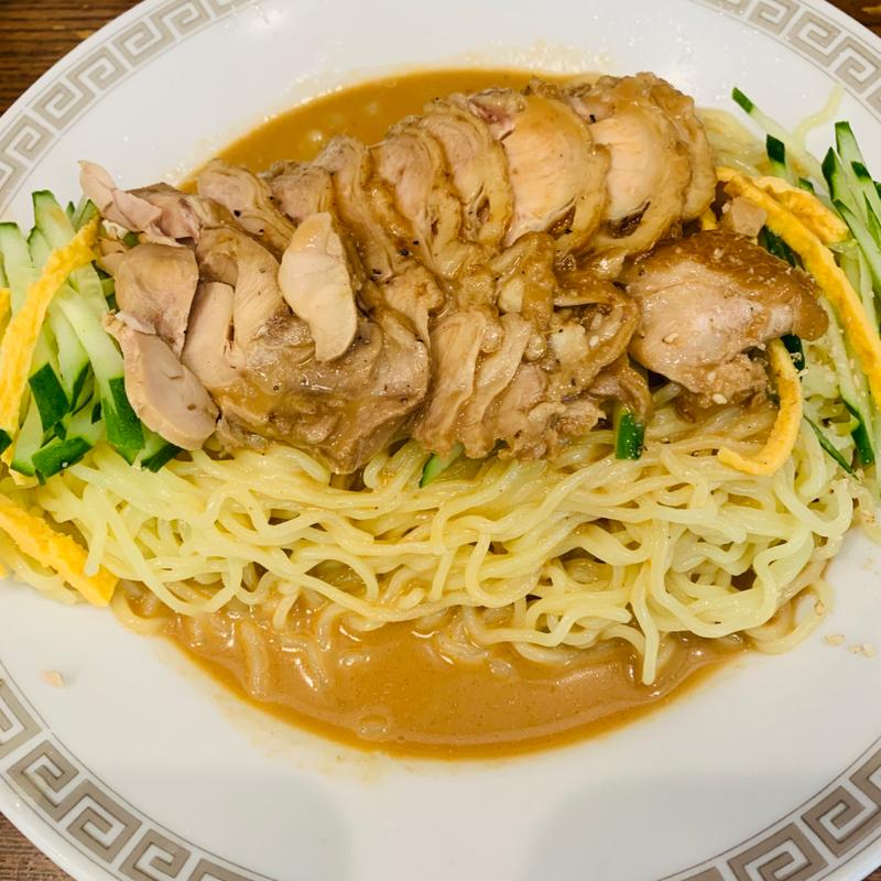 冷やしそば(とりごま味)(萬福)