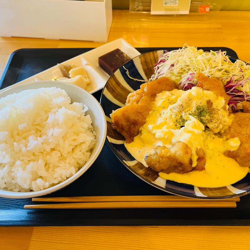 チキン南蛮定食(ひるここ)