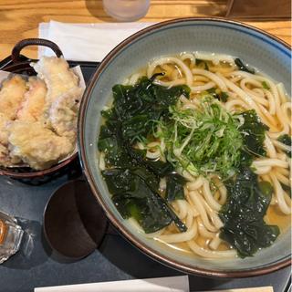 蛸の天ぷらうどん