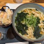 蛸の天ぷらうどん