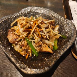 県産親鳥旨だれ野菜炒め