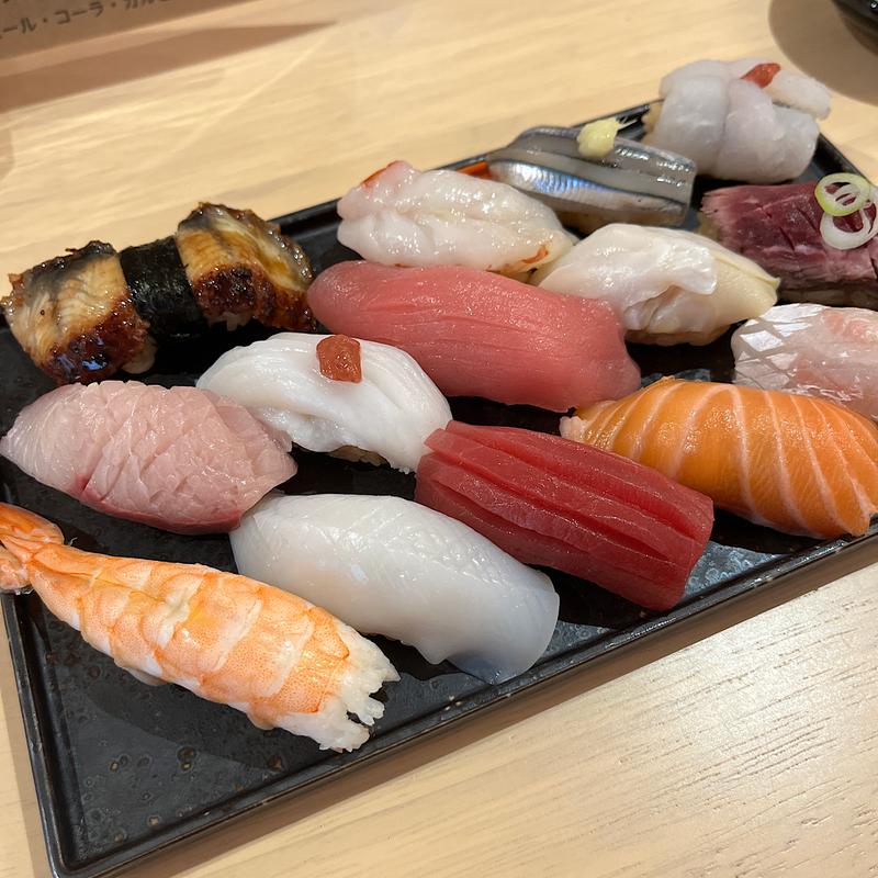 おまかせ握り7貫(立ち飲み やみー ふたつめ)