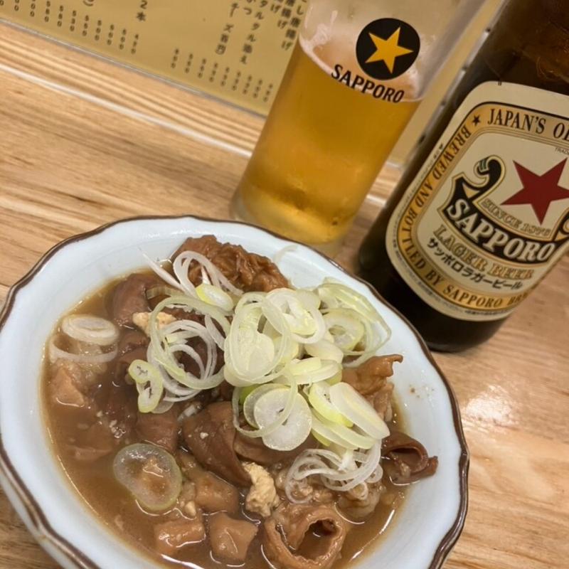 もつ煮(酒処あかり)