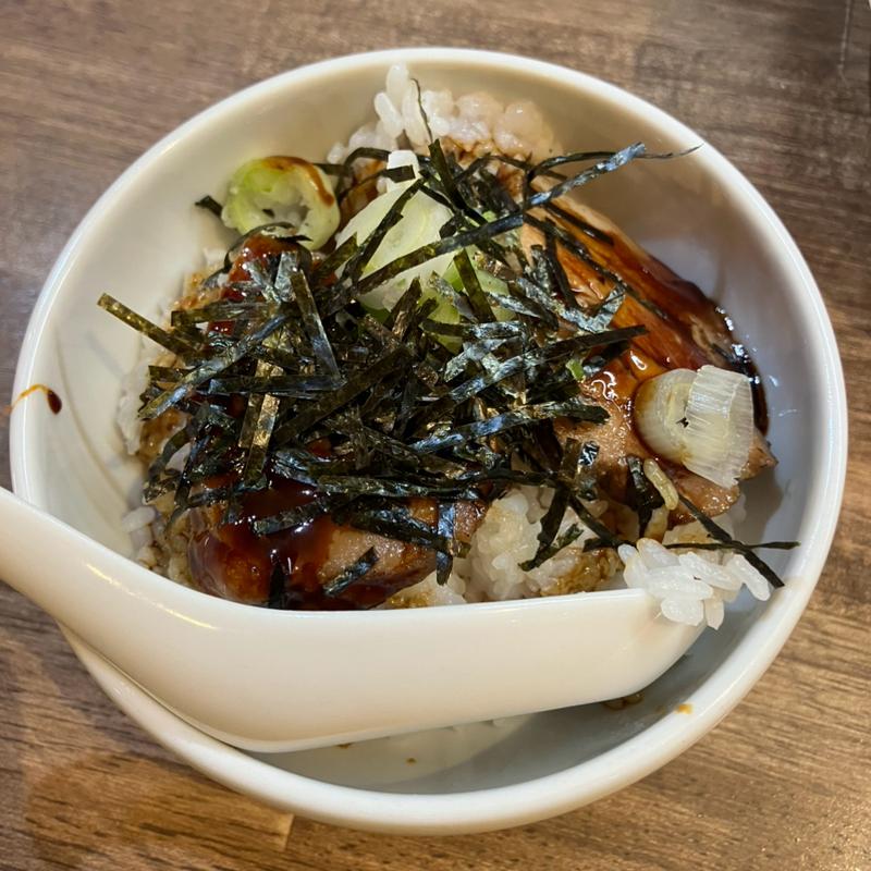 炙り叉焼丼（ランチセット）(Tenko Ramen・ラーメン屋『天狐』)